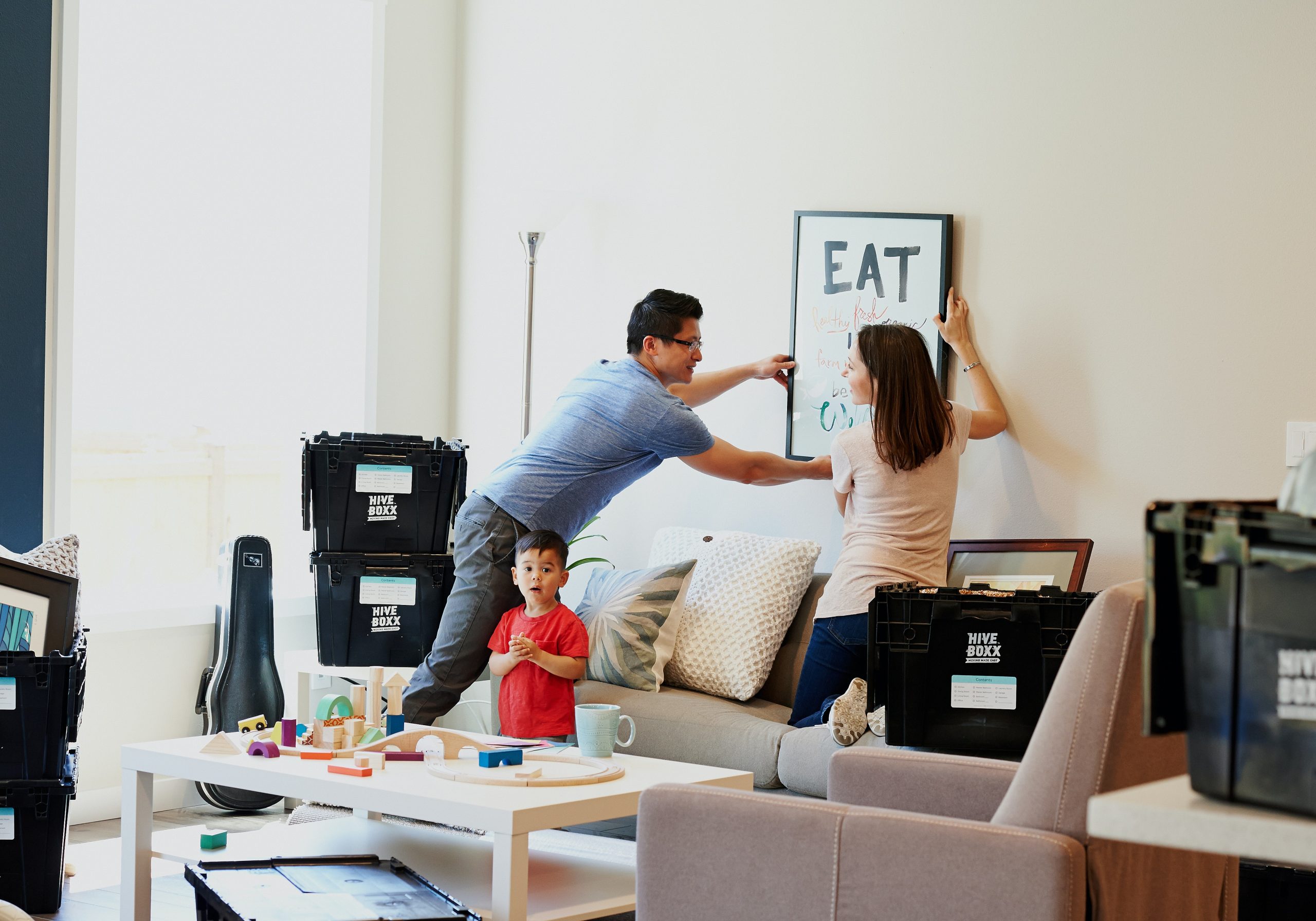 Couple Moving into New Home